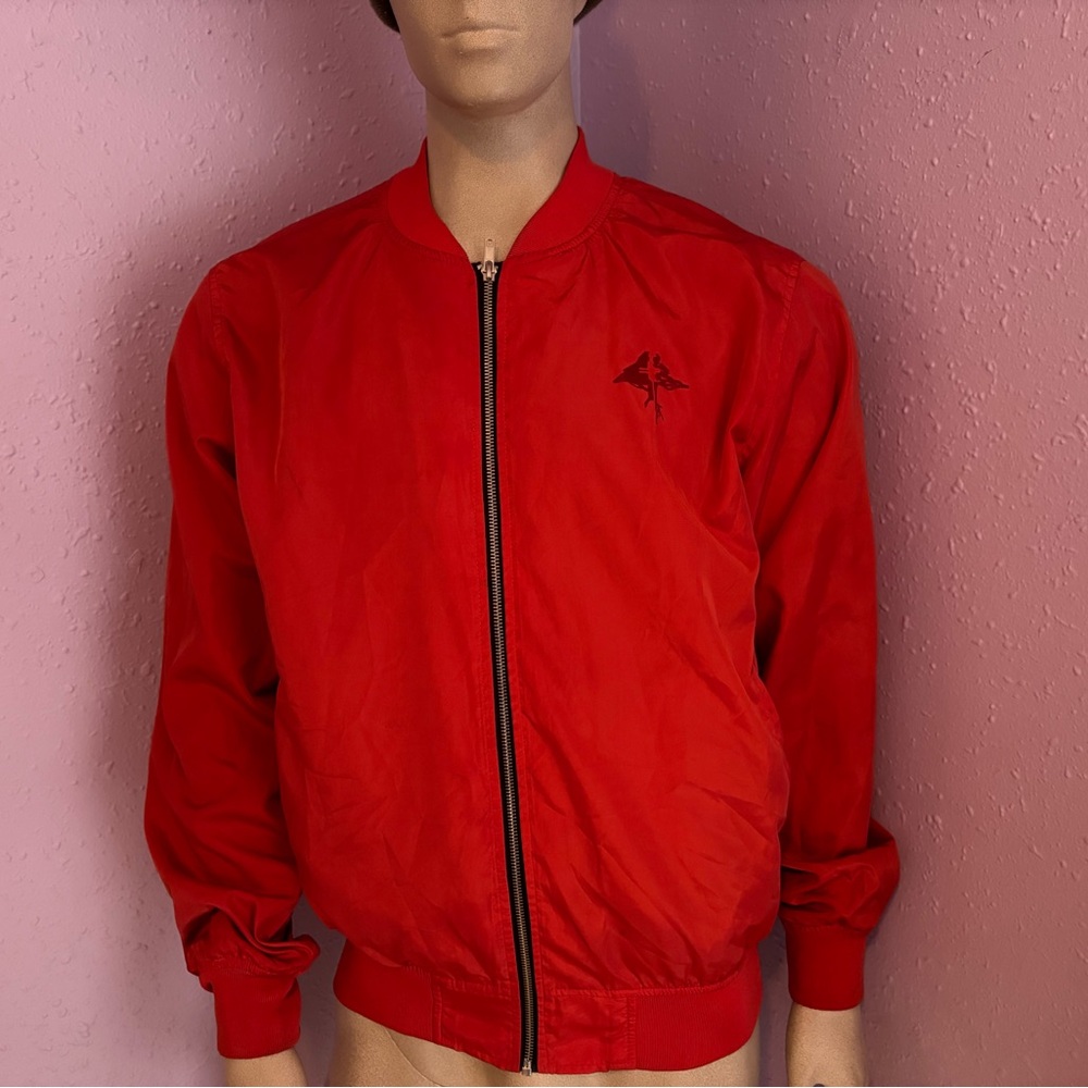 LRG Bold Red Bomber Jacket